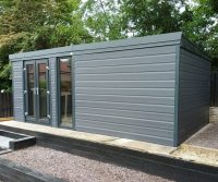clad-buildings - Hanson Garages - Concrete Garages Clad Finish