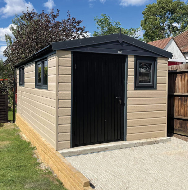clad shed