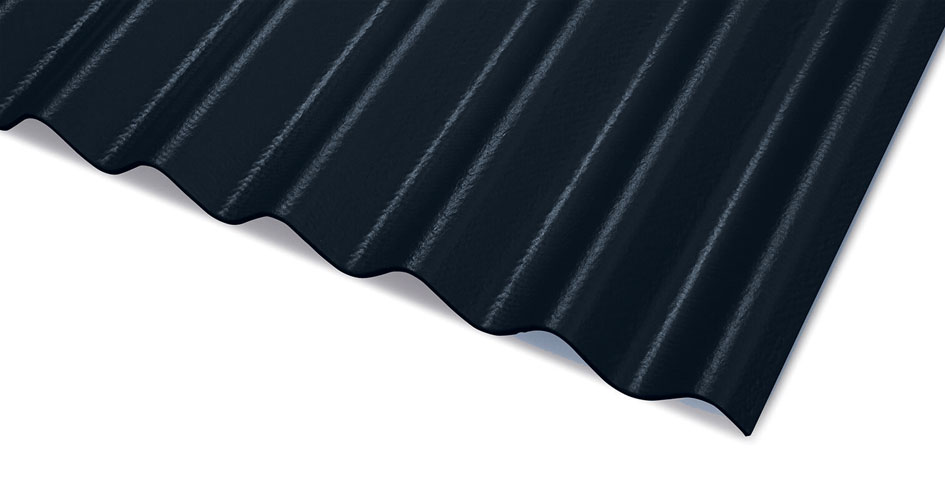 blue-black roof