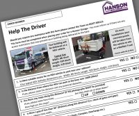driver - Hanson Garages - Concrete Garages Help the Driver