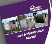 manual - Hanson Garages - Concrete Garages Care & Maintenance Manual