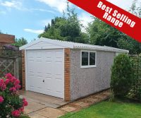 apex-royale-garage - Hanson Garages - Concrete Garages White Finish