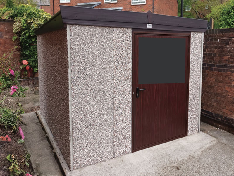 Rosewood Pent Shed